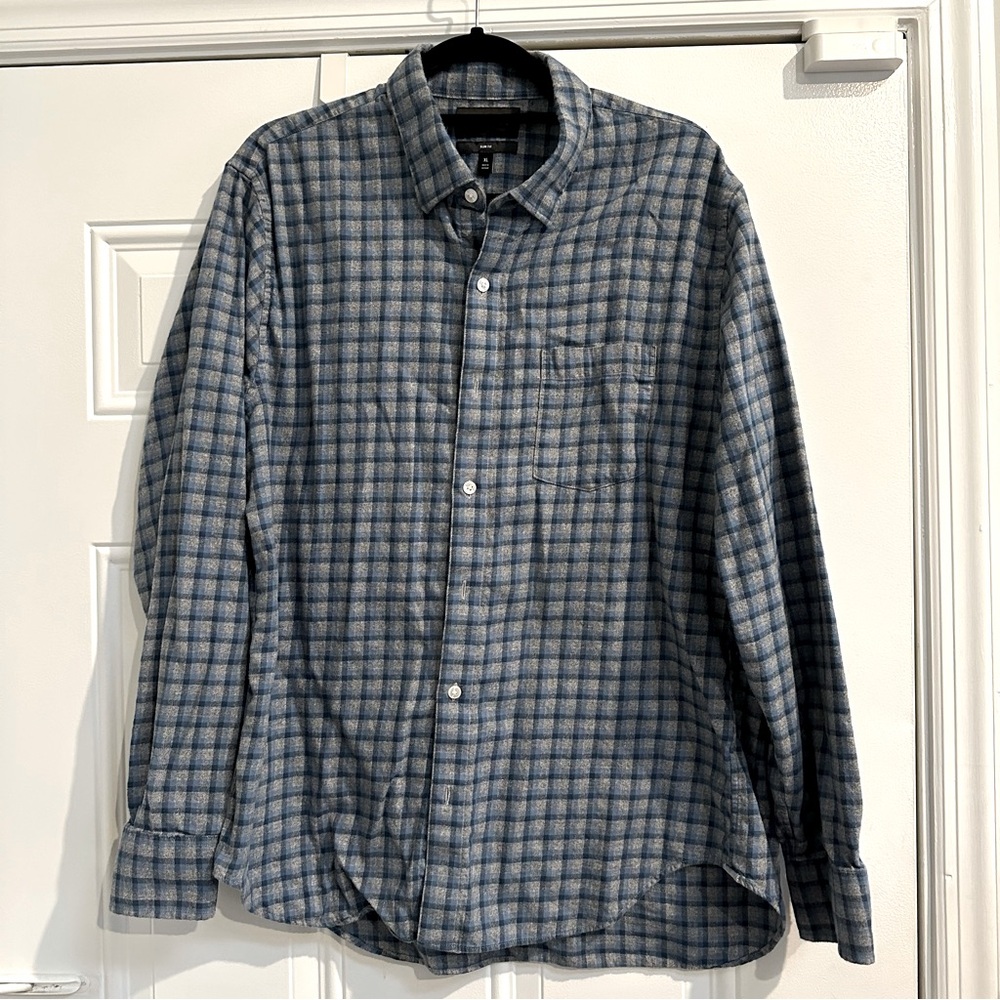 Bonobos flannel shirt XL slim